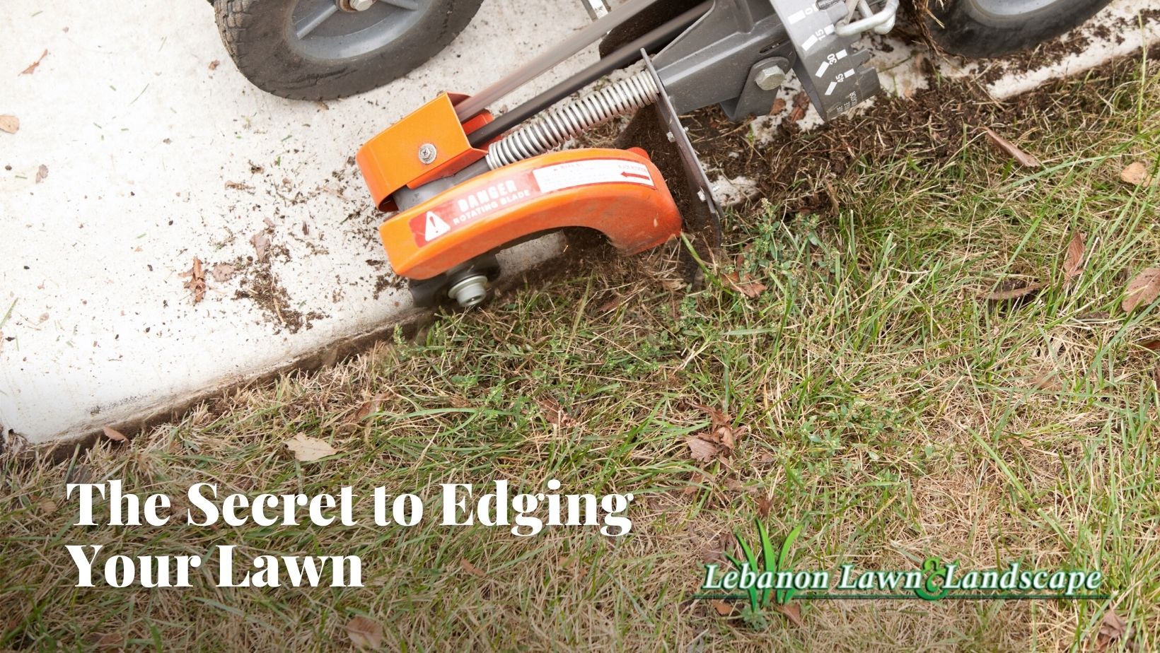 Edging your lawn